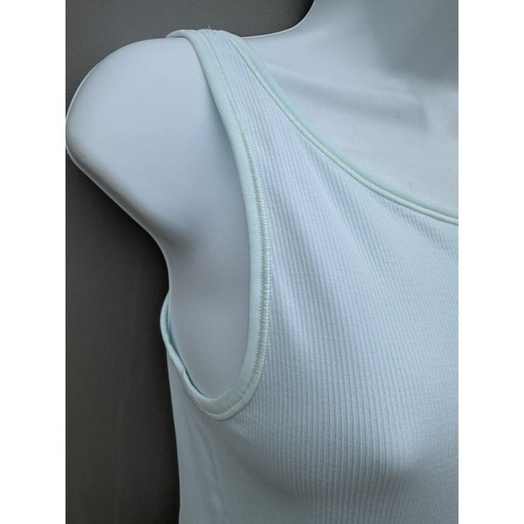 LULULEMON SEEK SIMPLICITY RIBBED TANK TOP, POLAR ICE SZ 6 Please Read - Picture 12 of 14